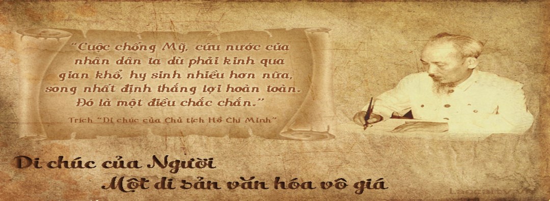 Di chúc Bác Hồ